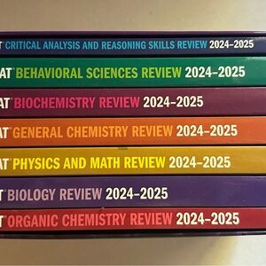MCAT Prep Books 2024-2025 BRAND NEW